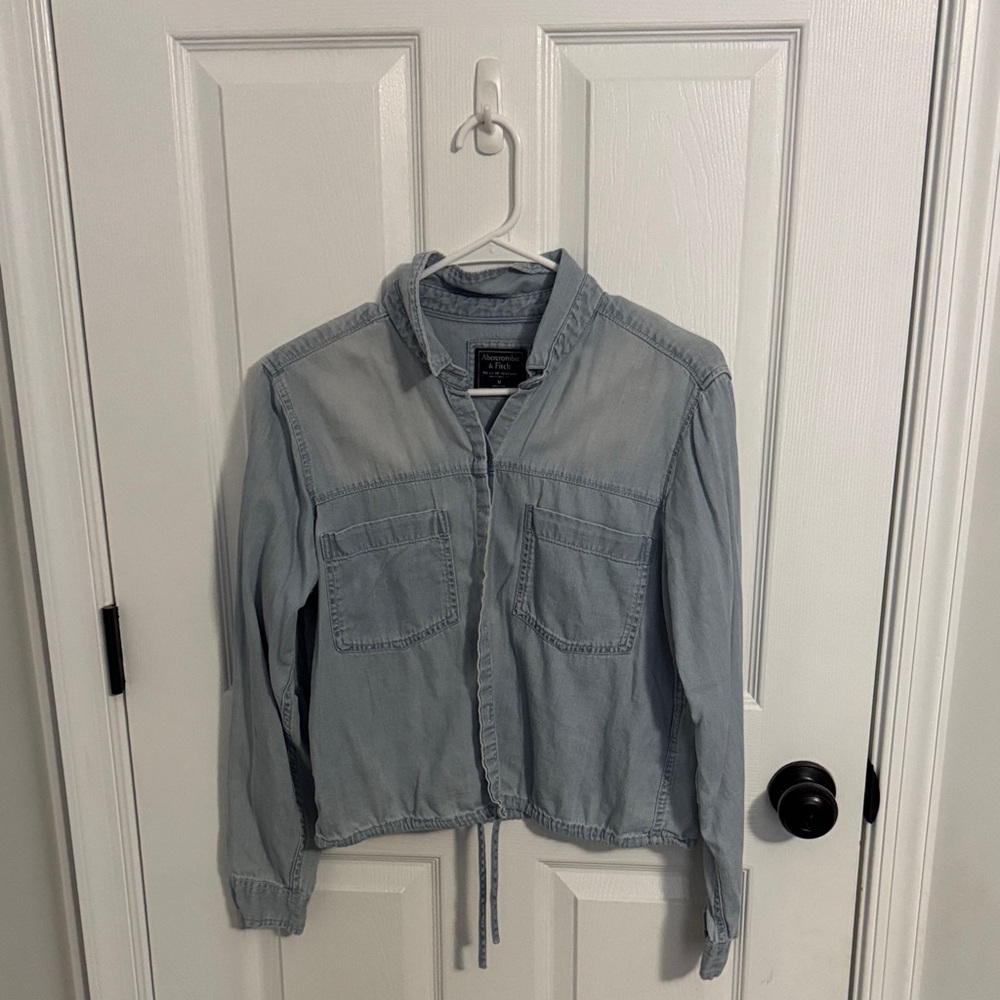 Light blue button up shirt